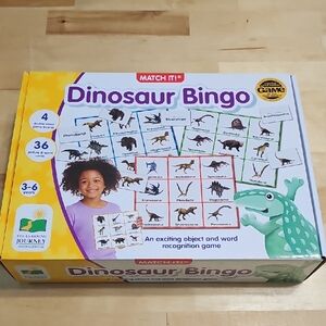 3 for $10 🦖 Match It! Dinosaur Bingo Game